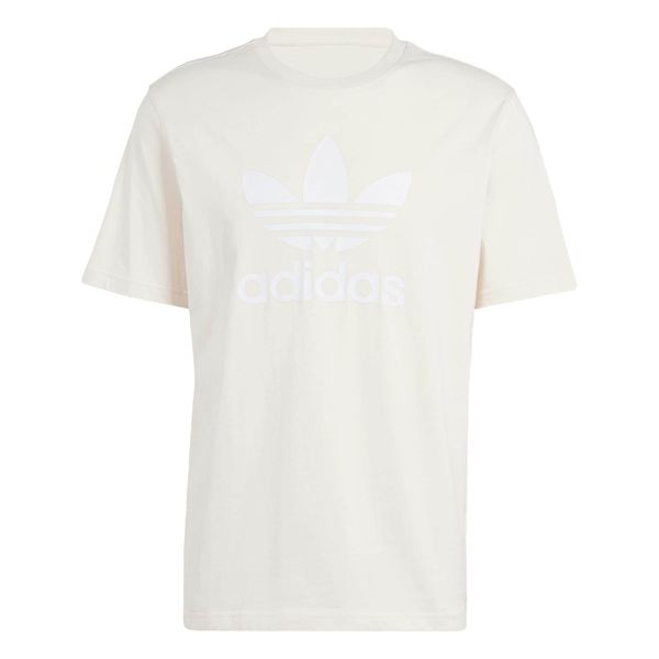 ADIDAS ORIGINALS ADIDAS ORIGINALS Тениска 'Adicolor Trefoil'  бяло / естествено бяло