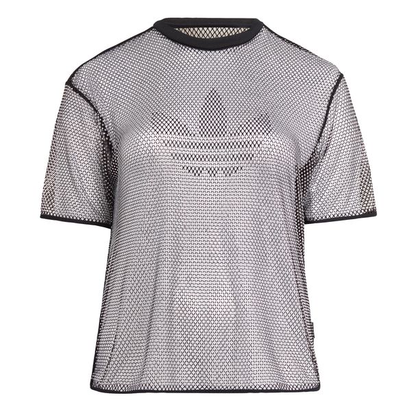ADIDAS ORIGINALS ADIDAS ORIGINALS Тениска 'Adilenium Rhinestone'  черно