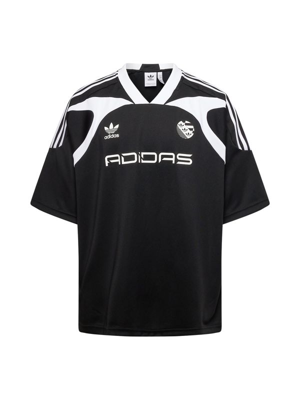 ADIDAS ORIGINALS ADIDAS ORIGINALS Тениска  черно / бяло