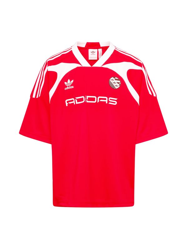 ADIDAS ORIGINALS ADIDAS ORIGINALS Тениска  червено / бяло