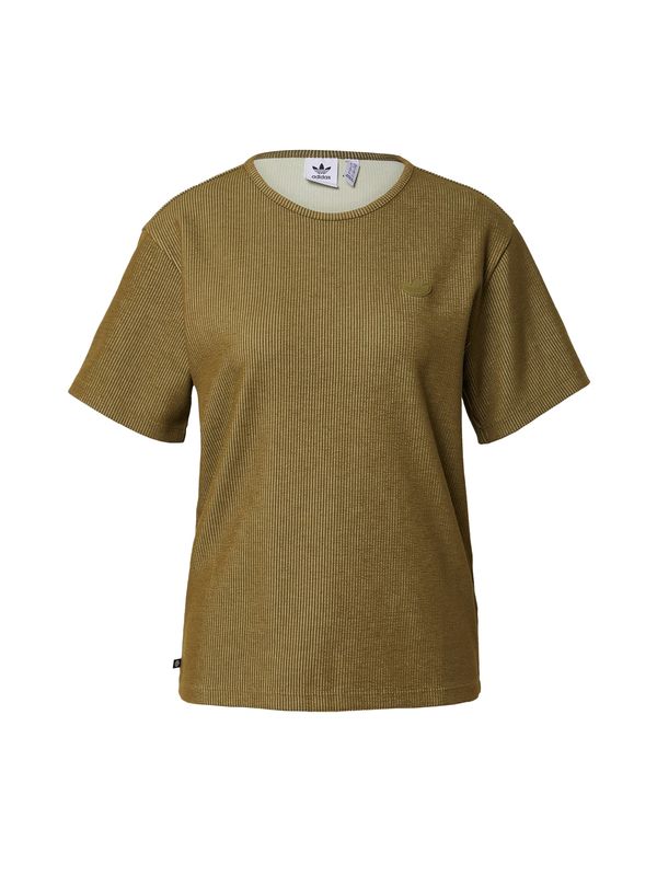 ADIDAS ORIGINALS ADIDAS ORIGINALS Тениска  маслина / бяло