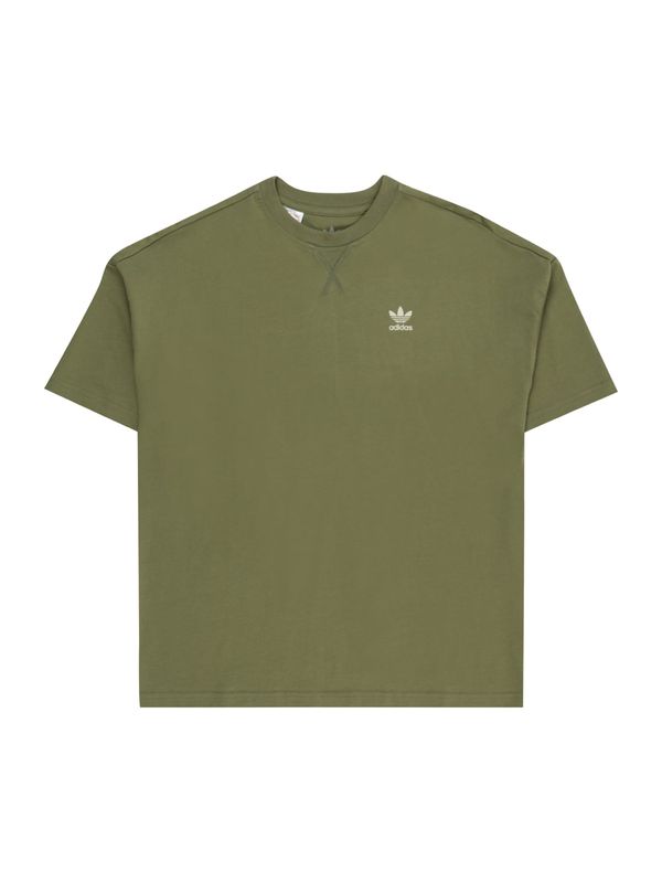 ADIDAS ORIGINALS ADIDAS ORIGINALS Тениска  маслина / мръсно бяло