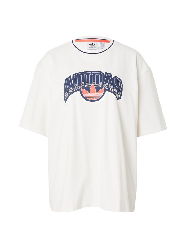 ADIDAS ORIGINALS ADIDAS ORIGINALS Тениска  морскосиньо / светлочервено / бяло