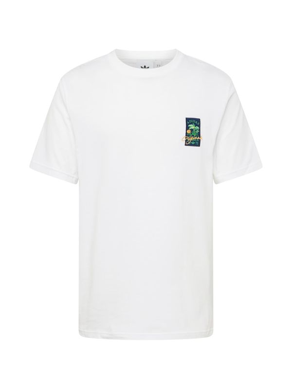 ADIDAS ORIGINALS ADIDAS ORIGINALS Тениска 'OLL'  нейви синьо / светлозелено / оранжево / бяло