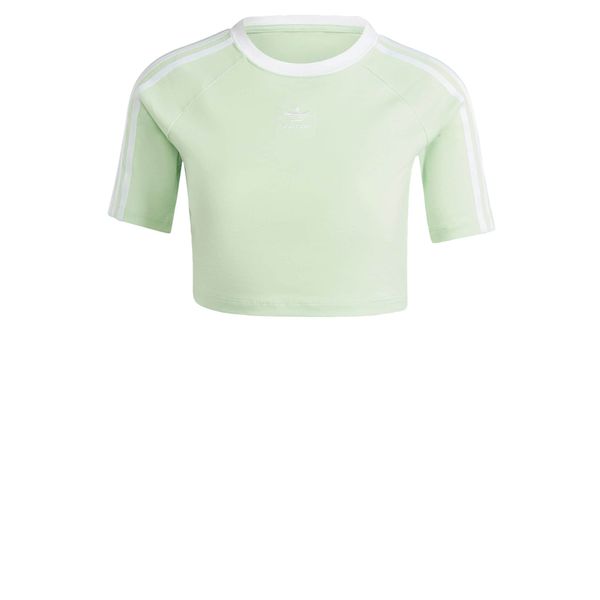 ADIDAS ORIGINALS ADIDAS ORIGINALS Тениска  светлозелено / бяло