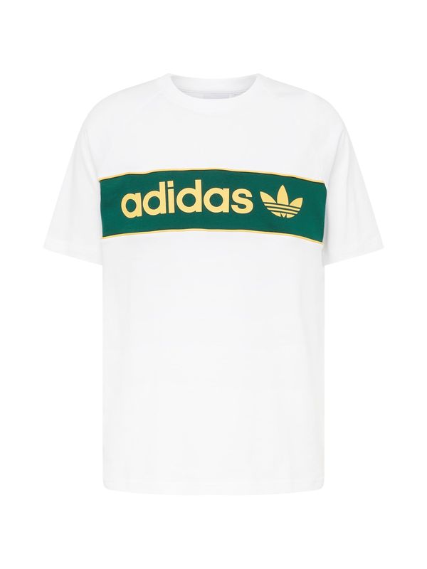ADIDAS ORIGINALS ADIDAS ORIGINALS Тениска  светложълто / зелено / бяло