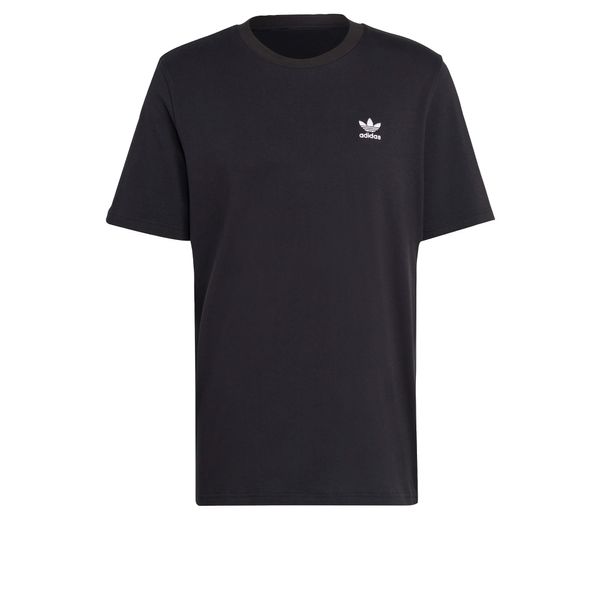 ADIDAS ORIGINALS ADIDAS ORIGINALS Тениска 'Trefoil Essentials'  черно / бяло