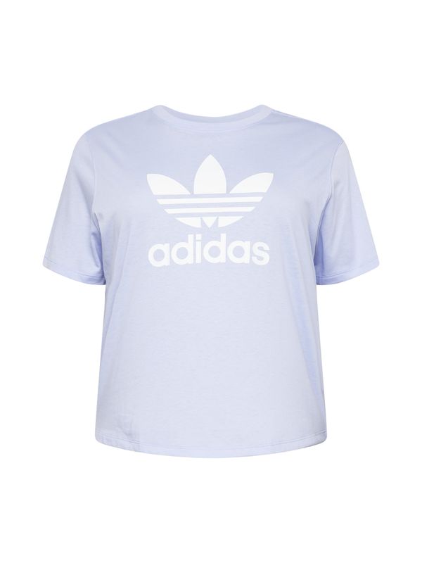 ADIDAS ORIGINALS ADIDAS ORIGINALS Тениска 'Trefoil'  люляк / бяло