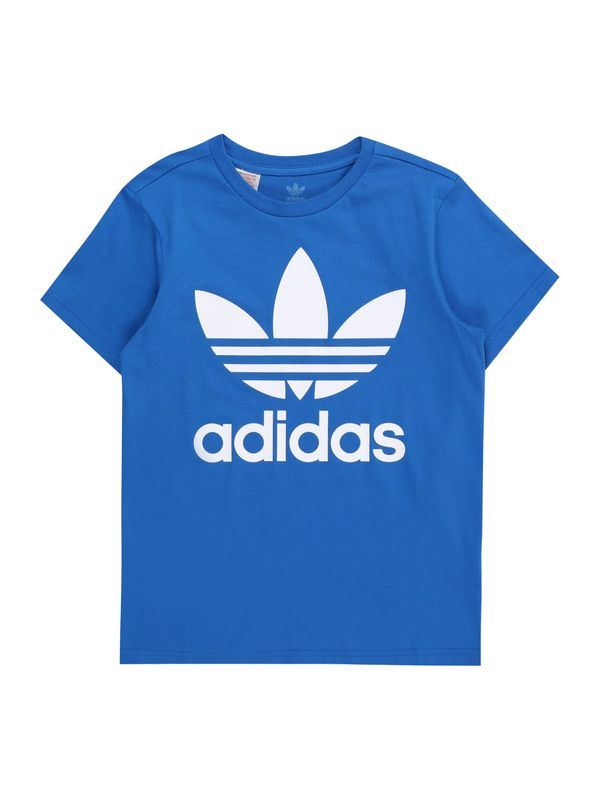 ADIDAS ORIGINALS ADIDAS ORIGINALS Тениска 'Trefoil'  синьо / бяло