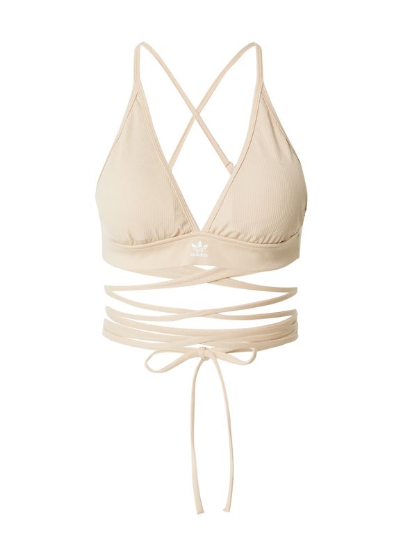 ADIDAS ORIGINALS ADIDAS ORIGINALS Топ  светлобежово / бяло