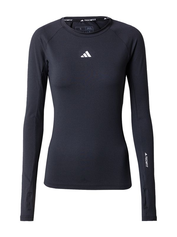 ADIDAS PERFORMANCE ADIDAS PERFORMANCE Функционална тениска  черно / бяло