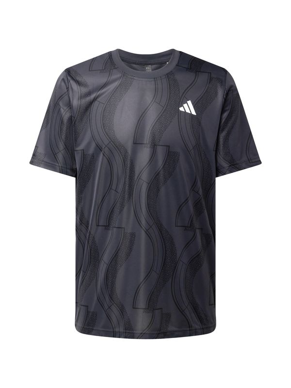 ADIDAS PERFORMANCE ADIDAS PERFORMANCE Функционална тениска 'Club'  тъмносиво / черно / бяло