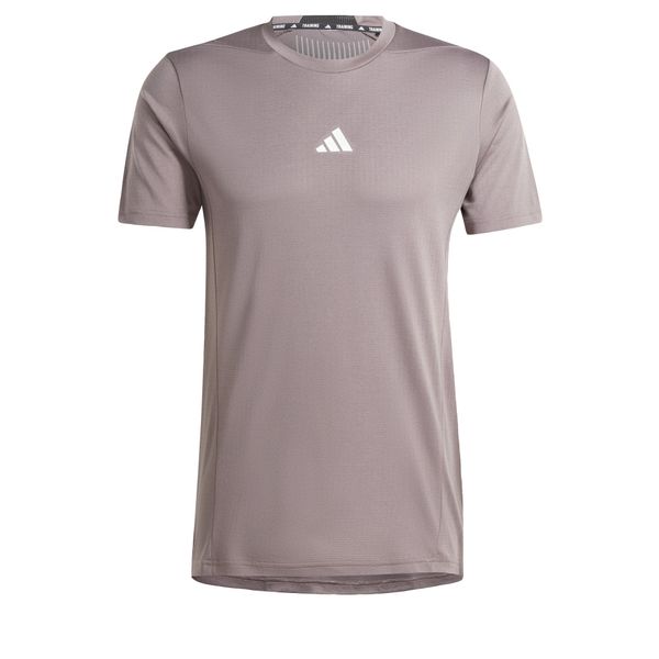 ADIDAS PERFORMANCE ADIDAS PERFORMANCE Функционална тениска 'Designed for Training'  черно / сребърно / бяло