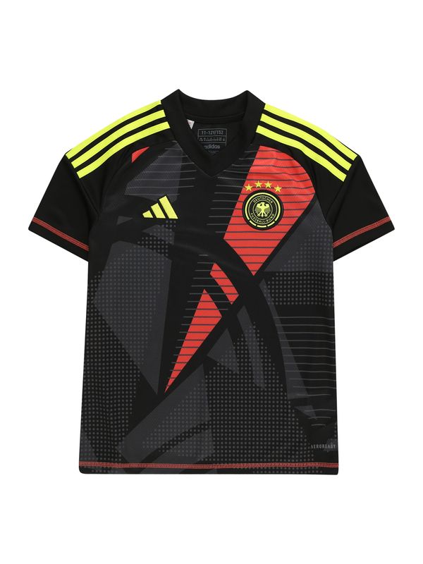 ADIDAS PERFORMANCE ADIDAS PERFORMANCE Функционална тениска 'DFB Tiro 23'  тъмносиво / неоново зелено / сьомга / черно