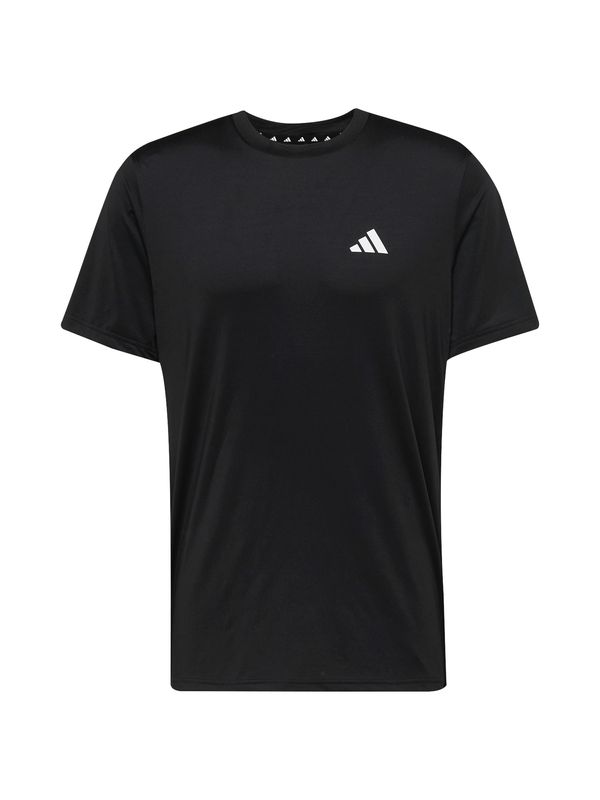 ADIDAS PERFORMANCE ADIDAS PERFORMANCE Функционална тениска 'Essentials'  черно / бяло