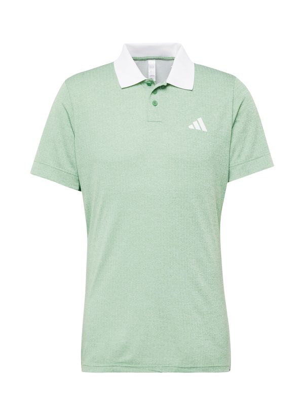 ADIDAS PERFORMANCE ADIDAS PERFORMANCE Функционална тениска 'FreeLift'  светлозелено / бяло