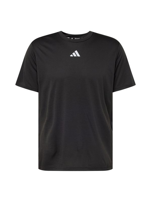 ADIDAS PERFORMANCE ADIDAS PERFORMANCE Функционална тениска 'HIIT'  черно / бяло