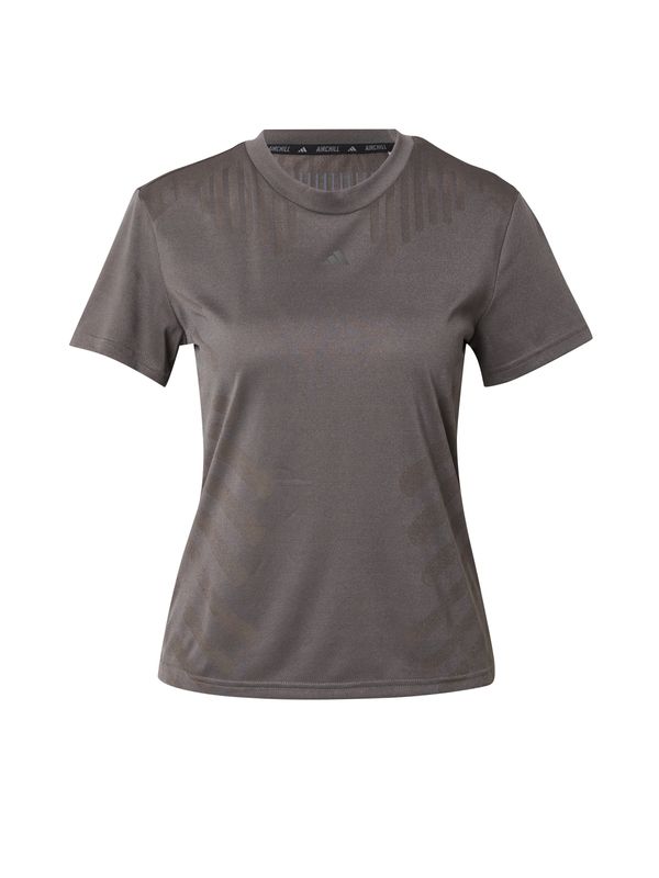 ADIDAS PERFORMANCE ADIDAS PERFORMANCE Функционална тениска 'HR HIIT AIRCH'  графитено сиво / черно