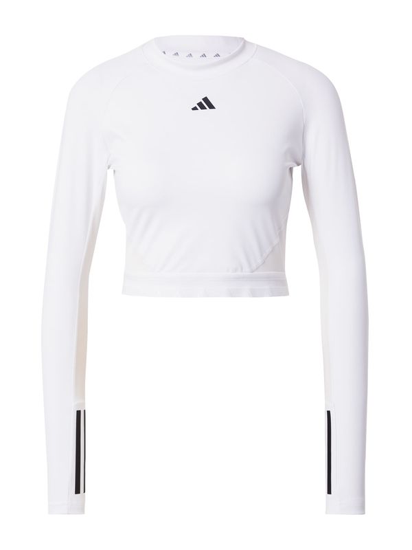 ADIDAS PERFORMANCE ADIDAS PERFORMANCE Функционална тениска 'Hyperglam'  черно / бяло