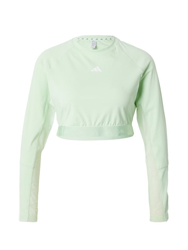 ADIDAS PERFORMANCE ADIDAS PERFORMANCE Функционална тениска 'HYPERGLAM'  мента / бяло