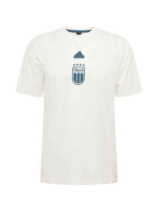 ADIDAS PERFORMANCE ADIDAS PERFORMANCE Функционална тениска 'Italy Travel'  синьо / бяло