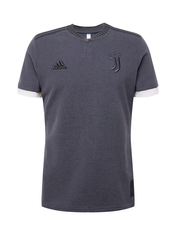 ADIDAS PERFORMANCE ADIDAS PERFORMANCE Функционална тениска 'Juve 3'  тъмносиво / черно / бяло