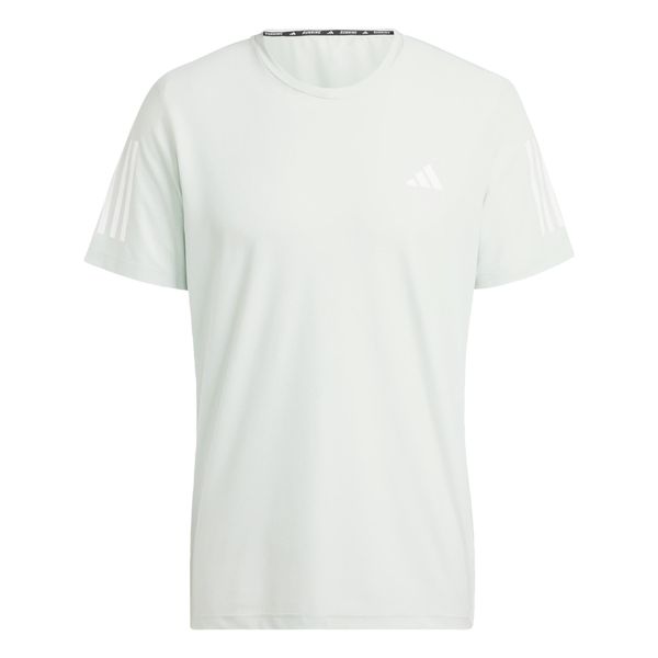 ADIDAS PERFORMANCE ADIDAS PERFORMANCE Функционална тениска 'Own the Run'  пастелно зелено / бяло