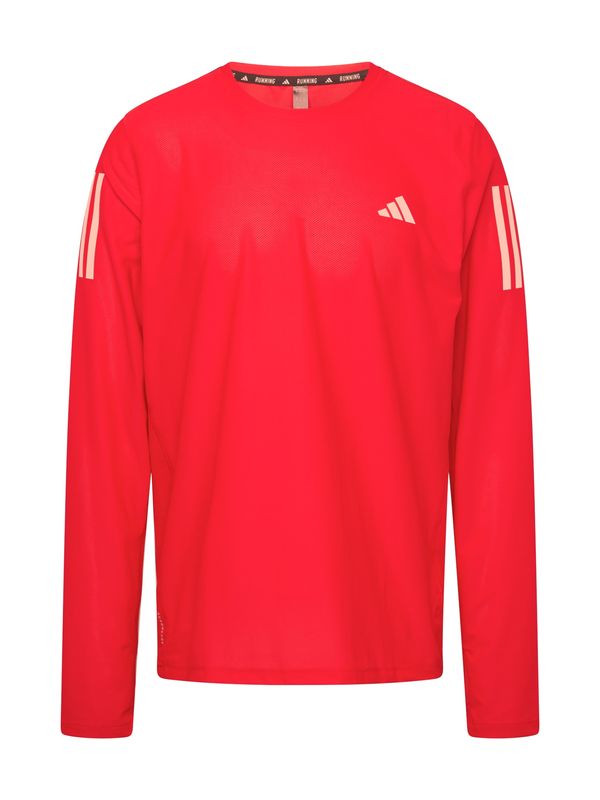 ADIDAS PERFORMANCE ADIDAS PERFORMANCE Функционална тениска 'Own The Run'  пудра / червено