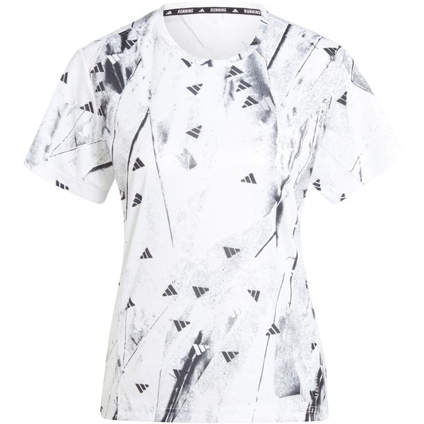 ADIDAS PERFORMANCE ADIDAS PERFORMANCE Функционална тениска 'RUN IT'  черно / бяло