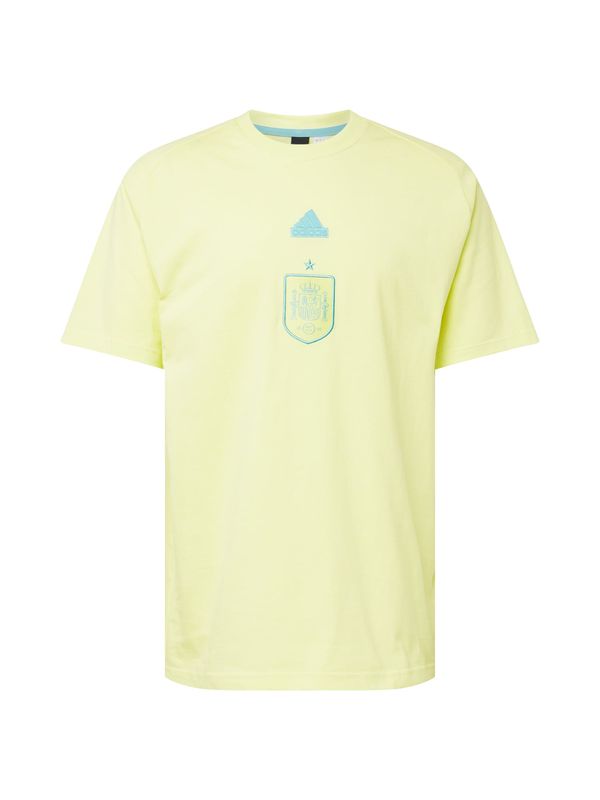 ADIDAS PERFORMANCE ADIDAS PERFORMANCE Функционална тениска 'Spain Travel'  светлосиньо / светложълто