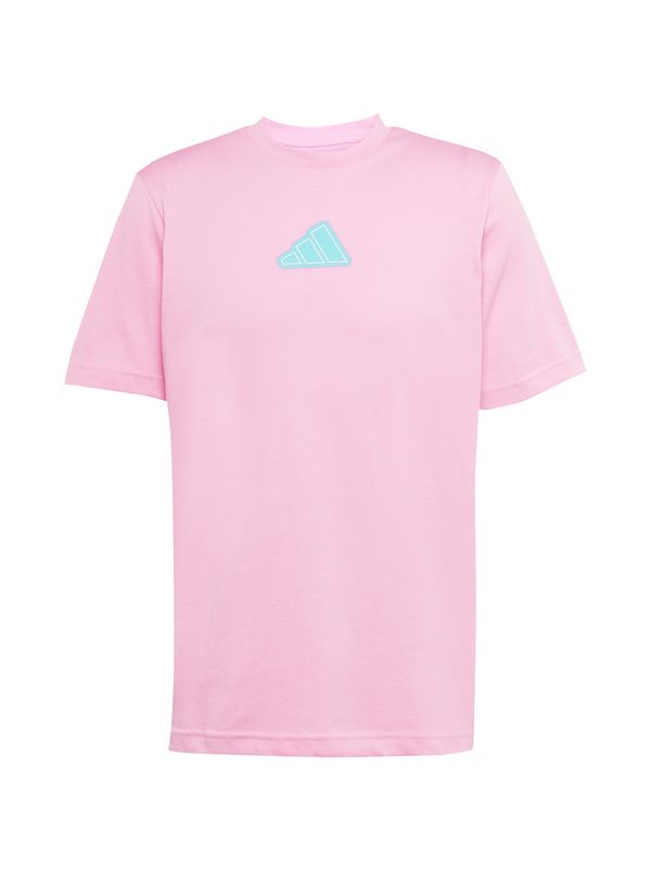 ADIDAS PERFORMANCE ADIDAS PERFORMANCE Функционална тениска  тюркоазен / светлорозово / бяло