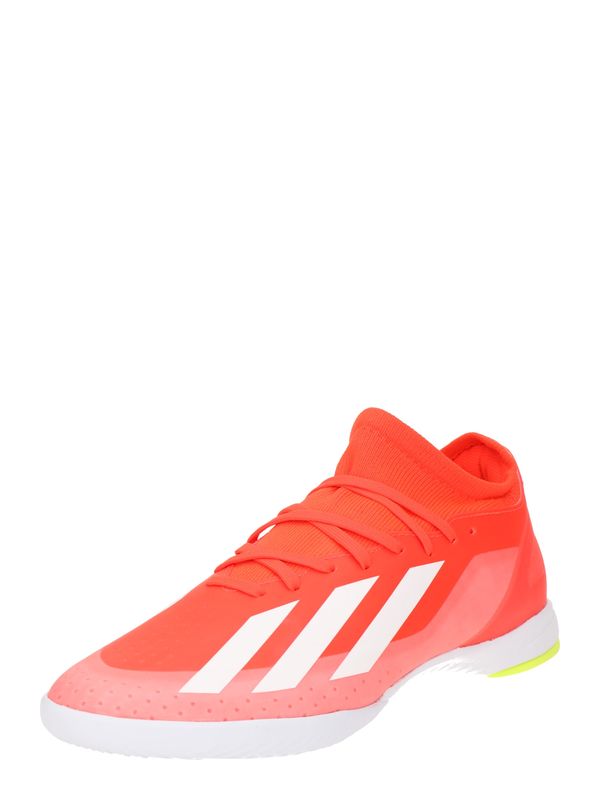 ADIDAS PERFORMANCE ADIDAS PERFORMANCE Футболни обувки 'X CRAZYFAST LEAGUE IN'  оранжево / бяло