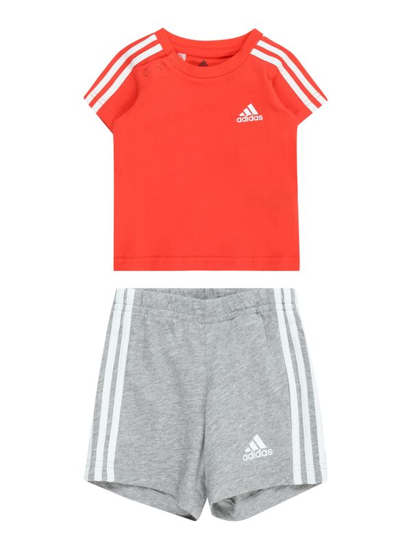 ADIDAS PERFORMANCE ADIDAS PERFORMANCE Облекло за трениране  сив меланж / червено / бяло