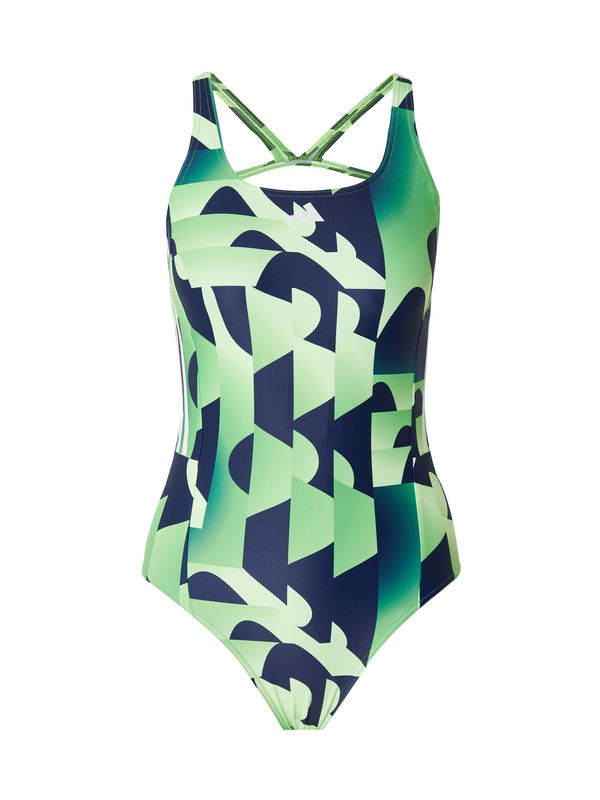 ADIDAS PERFORMANCE ADIDAS PERFORMANCE Спортен бански  тъмносиньо / смарагдово зелено / светлозелено / бяло