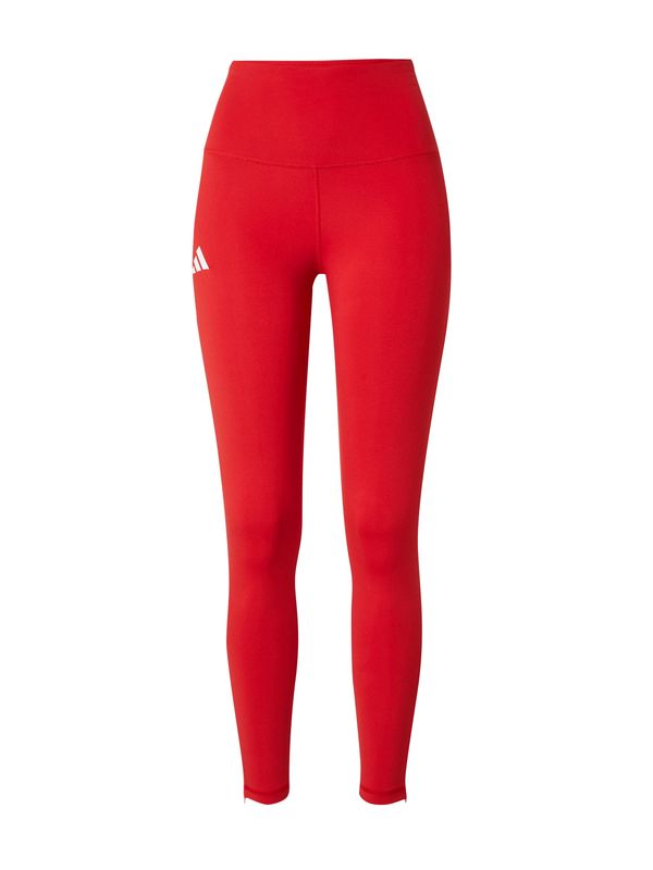 ADIDAS PERFORMANCE ADIDAS PERFORMANCE Спортен панталон 'Adizero'  червено / бяло