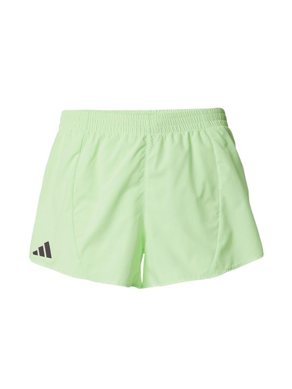 ADIDAS PERFORMANCE ADIDAS PERFORMANCE Спортен панталон 'Adizero Essentials'  пастелно зелено / черно