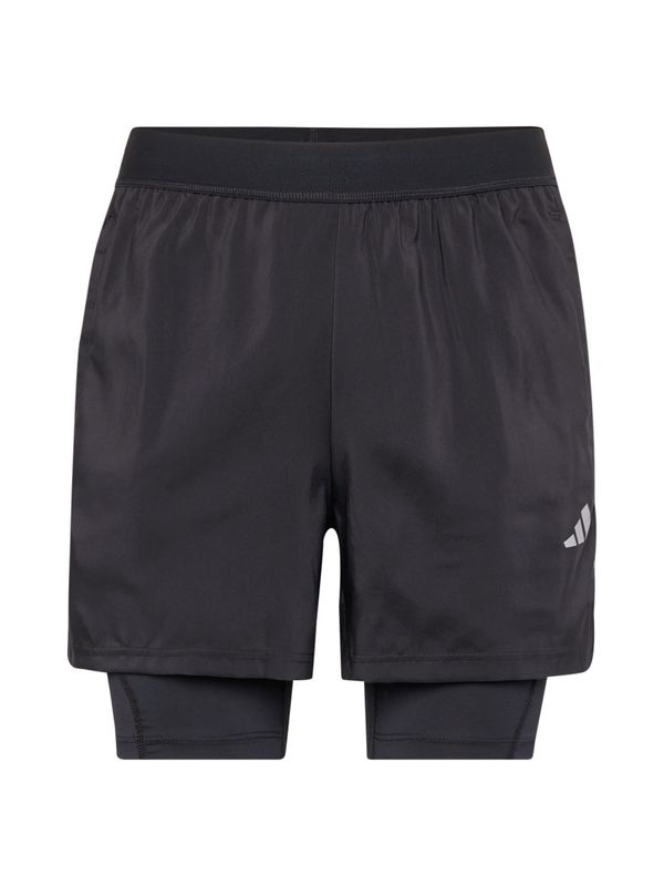 ADIDAS PERFORMANCE ADIDAS PERFORMANCE Спортен панталон  черно / бяло