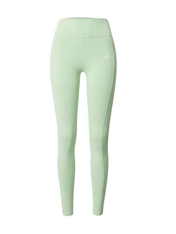 ADIDAS PERFORMANCE ADIDAS PERFORMANCE Спортен панталон 'Optime Full-length'  мента / бяло