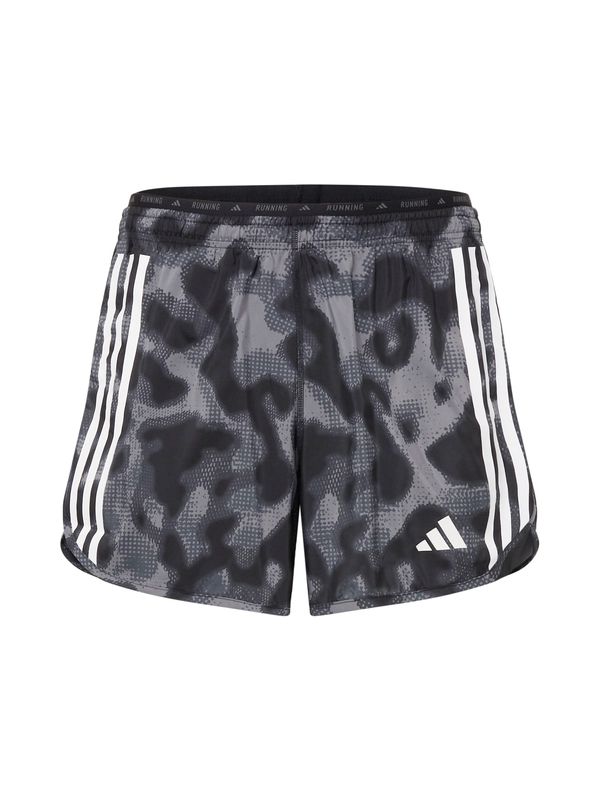 ADIDAS PERFORMANCE ADIDAS PERFORMANCE Спортен панталон 'Own The Run'  сиво / антрацитно черно / тъмносиво / бяло
