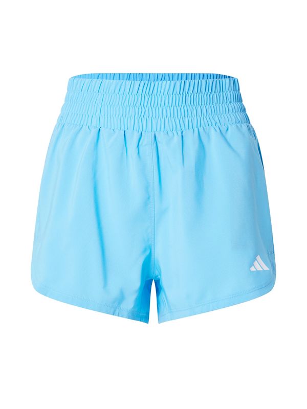 ADIDAS PERFORMANCE ADIDAS PERFORMANCE Спортен панталон 'PACER'  лазурно синьо / бяло