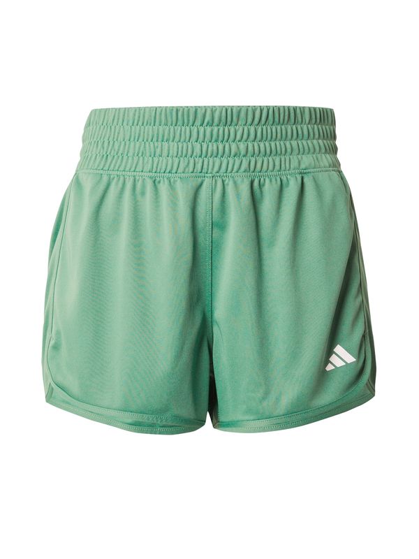 ADIDAS PERFORMANCE ADIDAS PERFORMANCE Спортен панталон 'PACER'  зелено / бяло