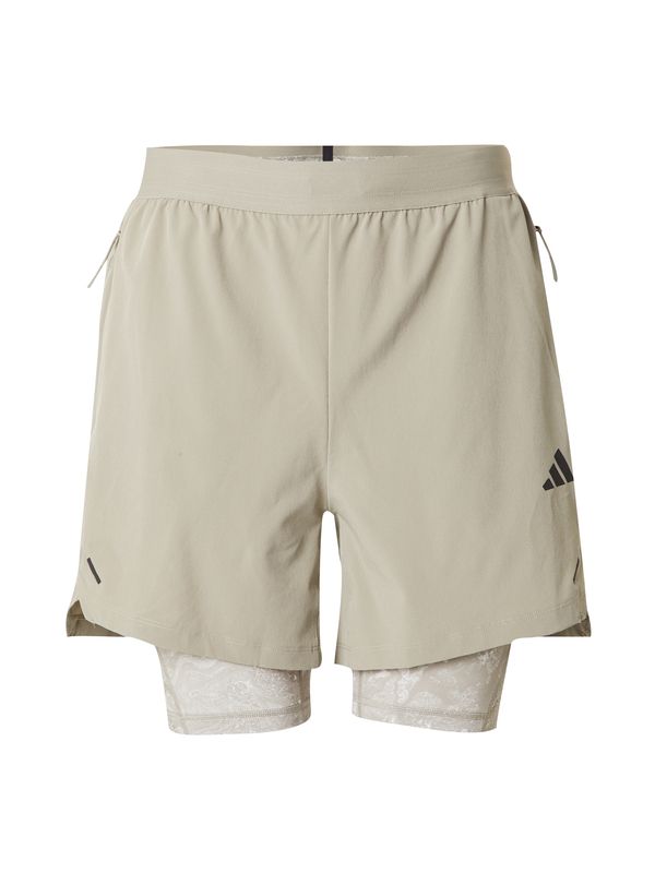 ADIDAS PERFORMANCE ADIDAS PERFORMANCE Спортен панталон 'Power Workout'  камък