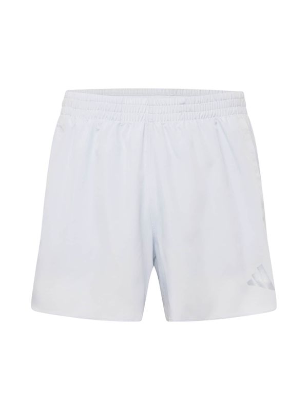 ADIDAS PERFORMANCE ADIDAS PERFORMANCE Спортен панталон 'RUN IT'  сребърно / мръсно бяло