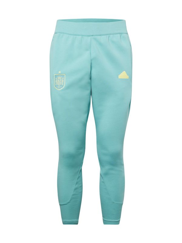 ADIDAS PERFORMANCE ADIDAS PERFORMANCE Спортен панталон 'Spain Travel'  тюркоазен / светлозелено