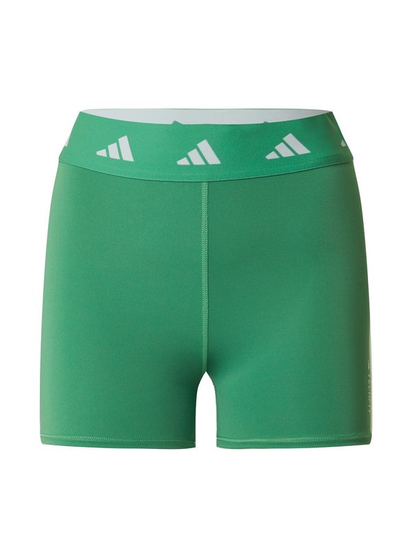 ADIDAS PERFORMANCE ADIDAS PERFORMANCE Спортен панталон 'Techfit'  зелено / бяло