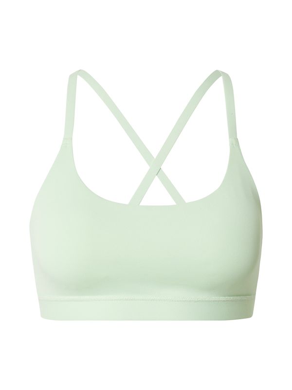 ADIDAS PERFORMANCE ADIDAS PERFORMANCE Спортен сутиен 'All Me'  сребърно сиво / мента