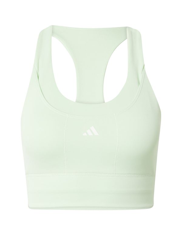 ADIDAS PERFORMANCE ADIDAS PERFORMANCE Спортен сутиен  пастелно зелено / бяло