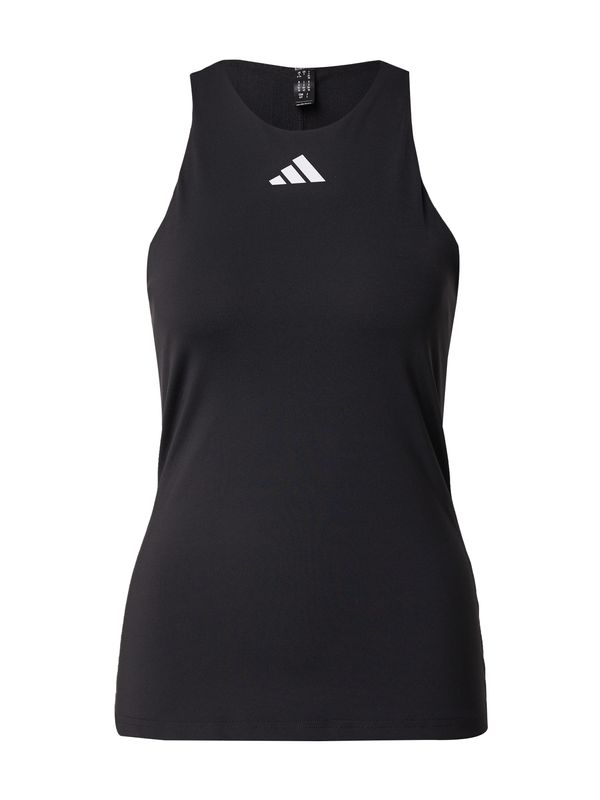 ADIDAS PERFORMANCE ADIDAS PERFORMANCE Спортен топ  черно / бяло