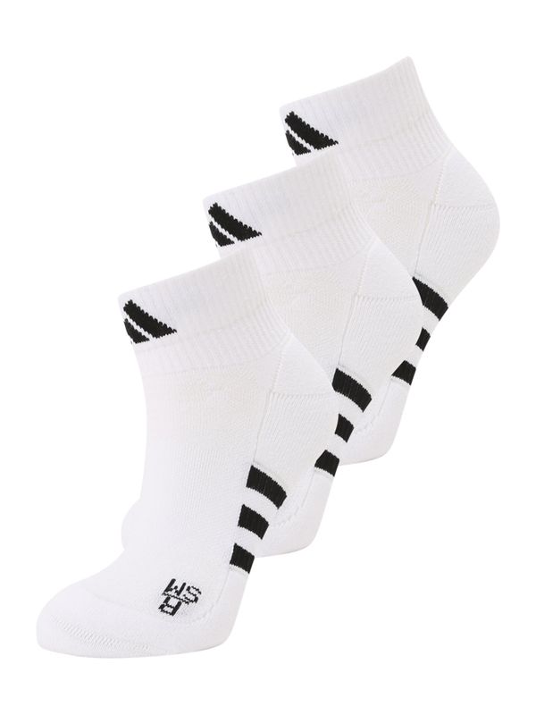 ADIDAS PERFORMANCE ADIDAS PERFORMANCE Спортни чорапи 'Performance Cushioned -cut 3 Pairs'  черно / бяло