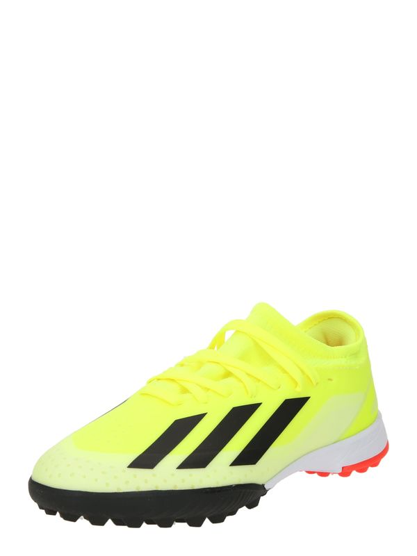 ADIDAS PERFORMANCE ADIDAS PERFORMANCE Спортни обувки 'X CRAZYFAST LEAGUE'  неоново жълто / черно / бяло